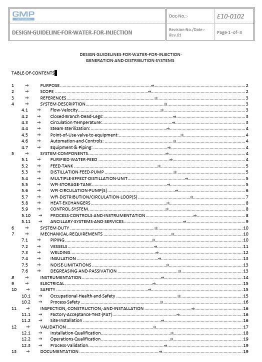 E10-0102_WFI_Design_Guidelines- Contents