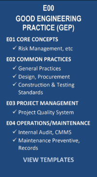E00 Good Engineering Practice (GEP)