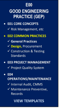 Design Standards in Good Engineering Practice